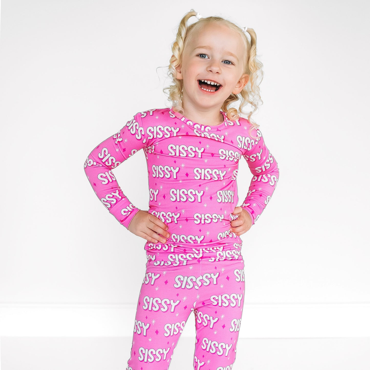 Pink Sissy 2-piece PJ's