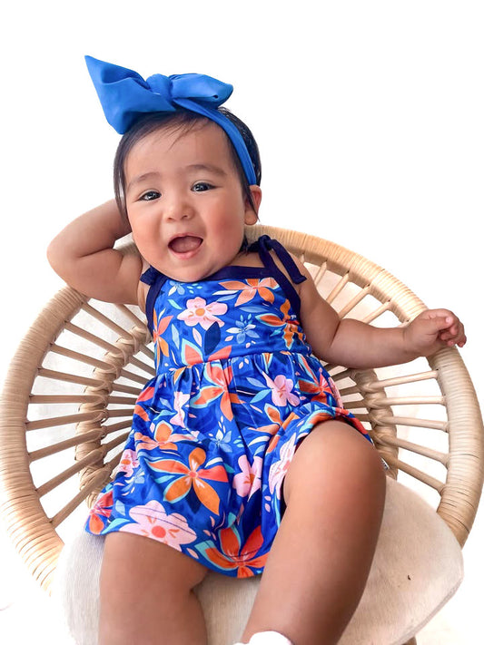 Hawaiian Blooms Baby Dress